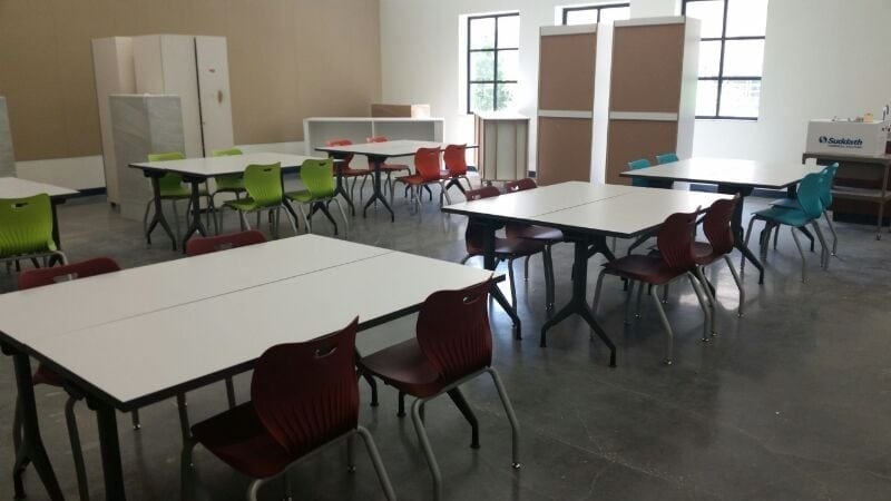 Office Furniture Installation at Berkeley Preparatory School