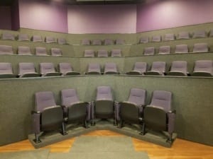 Fixed Seating Installation at Magical Arts Center in Huntingdon Valley, PA