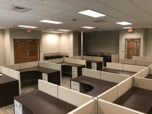 Office Furniture Installation at Herc Rentals in Bonita Springs FL