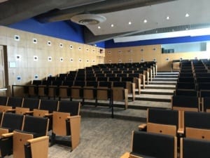Fixed Seating Installation at University Syracuse