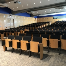 Fixed Seating Installation at University Of Syracuse by Quality Installers