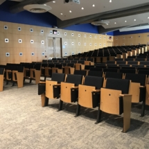 Fixed Seating Installation at University Of Syracuse by Quality Installers