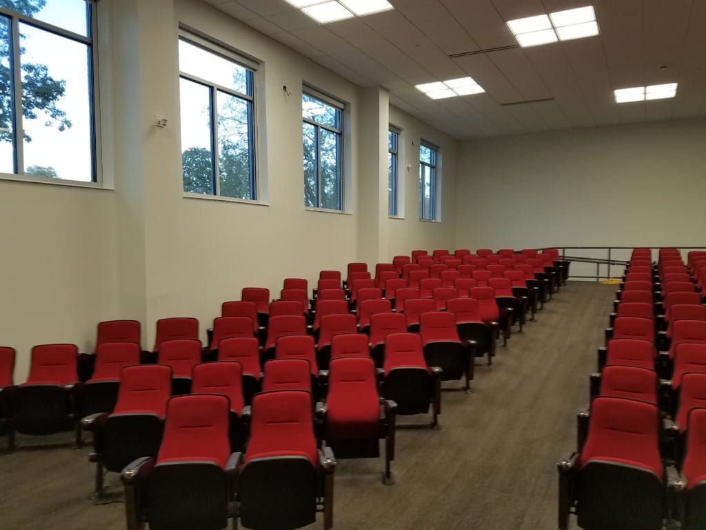 Fixed Seating Installation at Western Kentucky University-Bowling Green, KY