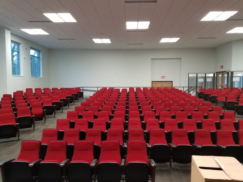 Fixed Seating Installation at Western Kentucky University-Bowling Green, KY