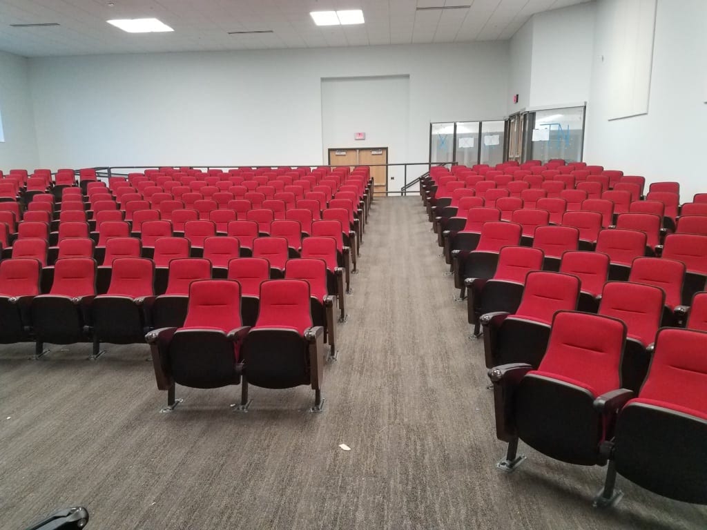 Fixed Seating Installation at Western Kentucky University-Bowling Green, KY
