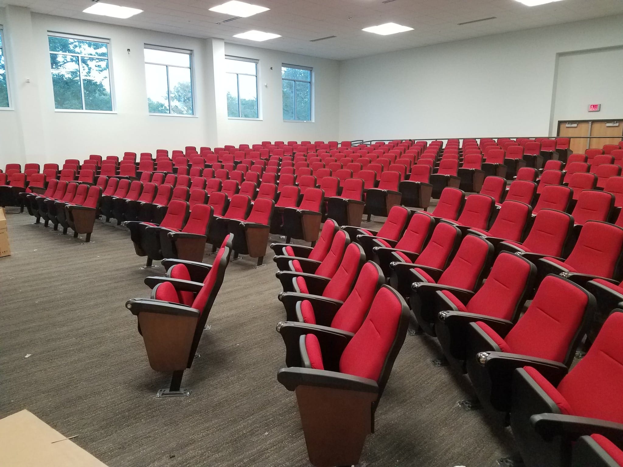 Fixed Seating Installation at Western Kentucky University-Bowling Green, KY
