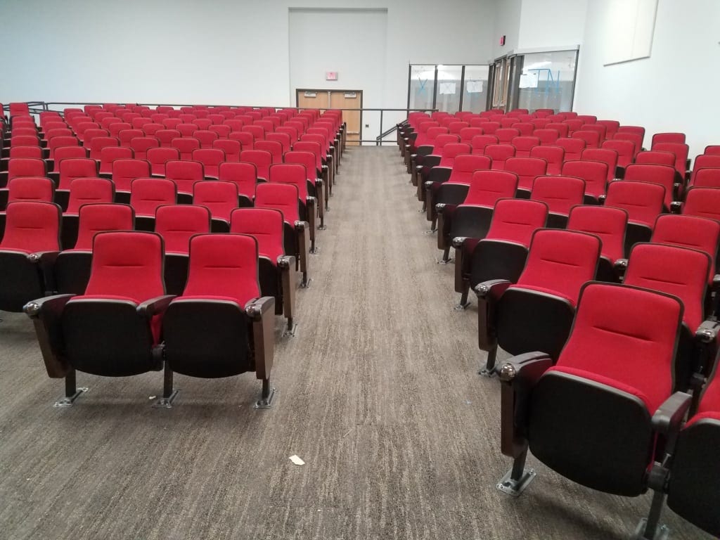 Fixed Seating Installation at Western Kentucky University-Bowling Green, KY