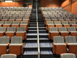 Fixed Seating Installation at Assumption College – Worcester, MA