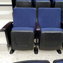 Fixed Seating Installation at University High School-Orlando, FL