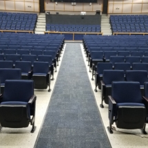 Fixed Seating Installation at University High School-Orlando, FL