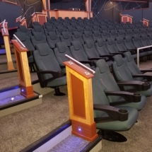 Fixed Seating Installation at the South Florida Museum of Bradenton, FL