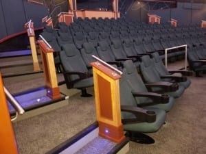 Fixed Seating Installation at the South Florida Museum, Bradenton, FL