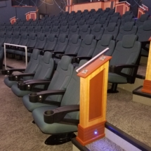Fixed Seating Installation at the South Florida Museum of Bradenton, FL