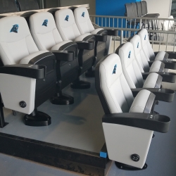 Fixed Seating Installation at Bank of America Stadium in Charlotte, NC