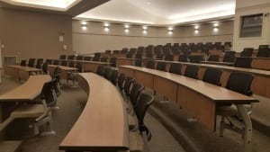 Lecture Hall Table Installation at University of Michigan in Ann Arbor, MI