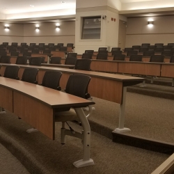 Lecture Hall Table Installation at University of Michigan in Ann Arbor, MI