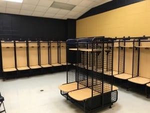 Airpro Locker Installation at Gautier High School in Gautier, MS