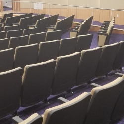 Fixed Seating Installation at Stonehill College in North Easton, MA