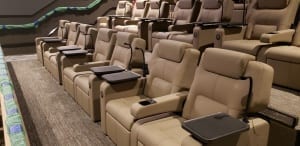 Fixed Seating Installation at Cinepolis in Pacific Palisades, CA