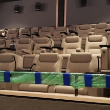 Fixed Seating Installation at Cinepolis in Pacific Palisades, CA 