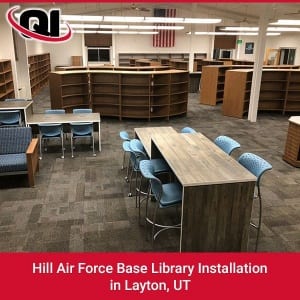 Hill Air Force Base Library Installation in Layton, UT