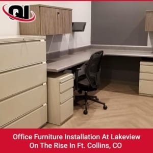 Office Furniture Installation At Lakeview On The Rise In Ft. Collins, CO