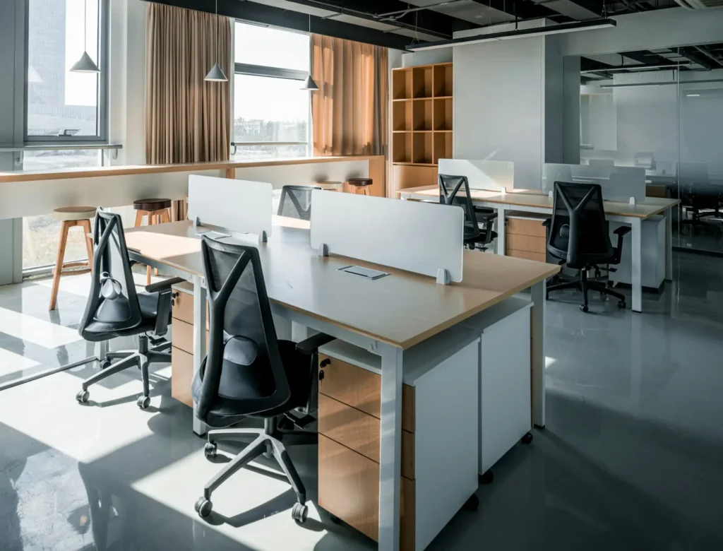 What is modular business furniture?