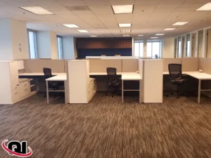 Office Furniture Installation At Frazier & Deeter In Tampa, FL