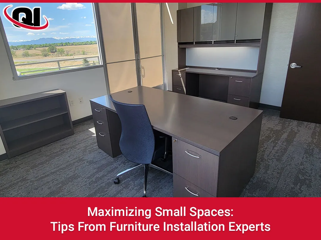 Top tips for selecting and installing furniture to maximize your small office space