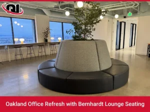 Oakland Office Refresh with Bernhardt Lounge Seating