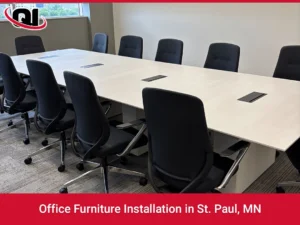 Office Furniture Installation in St. Paul, MN