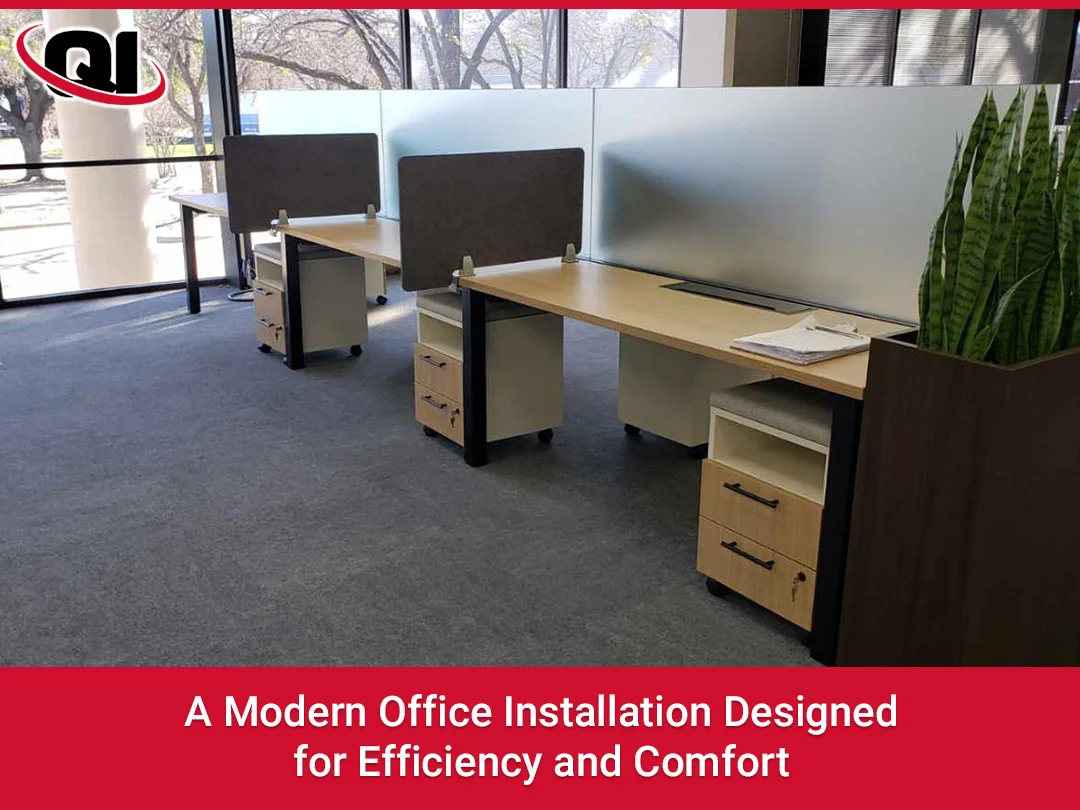 A Modern Office Installation Designed for Efficiency and Comfort