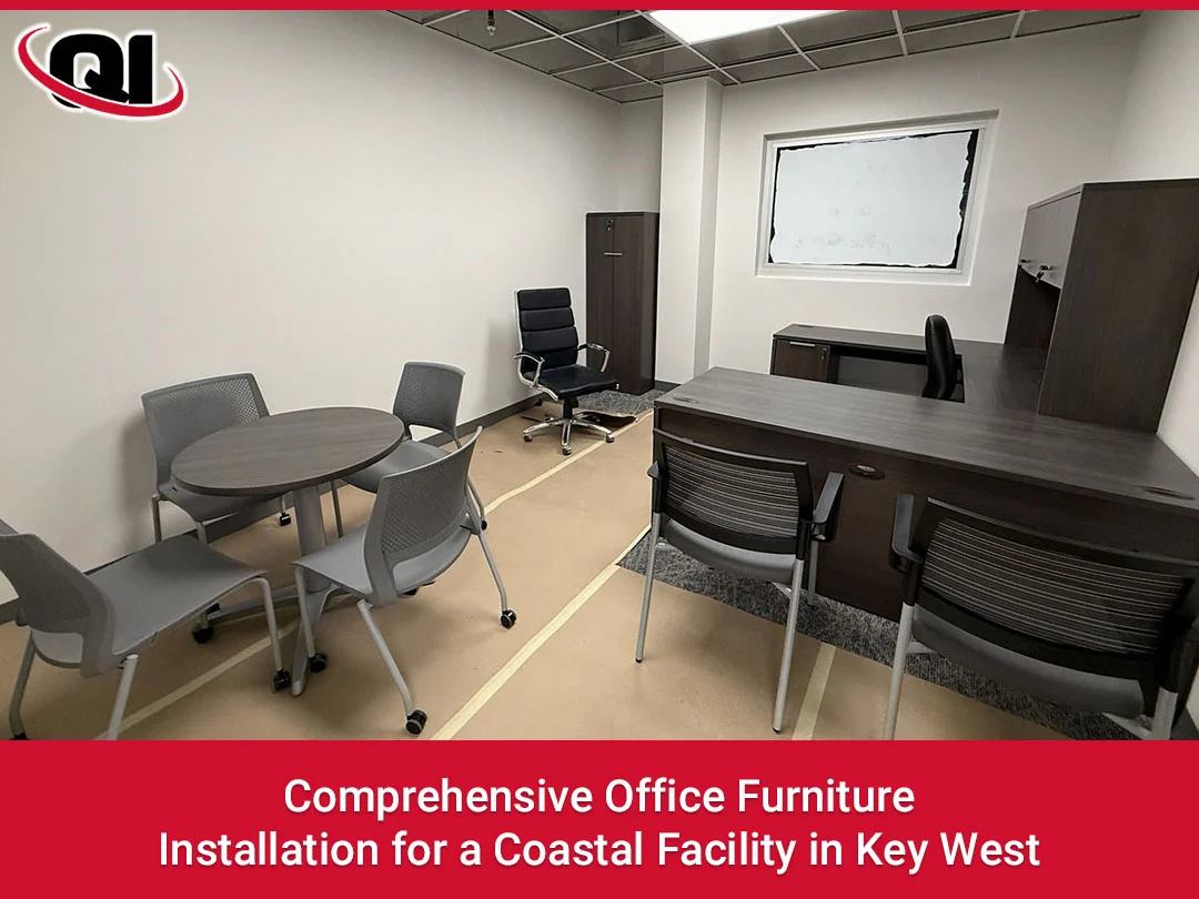 Comprehensive Office Furniture Installation for a Coastal Facility in Key West Key West Office Furniture Installation