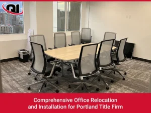 Comprehensive Office Relocation and Installation for Portland Title Firm