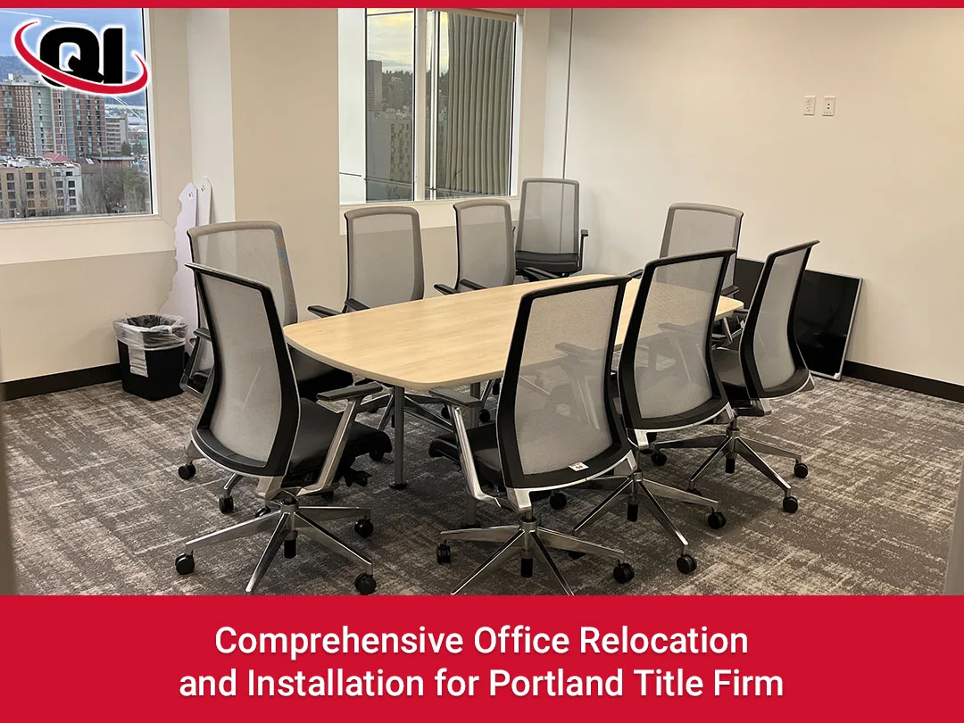 Comprehensive Office Relocation and Installation for Portland Title Firm