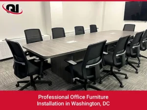 Professional Office Furniture Installation in Washington, DC