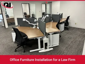 Office Furniture Installation for a Law Firm