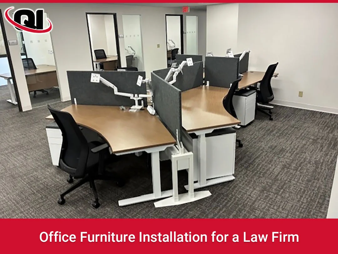 Office Furniture Installation for a Law Firm