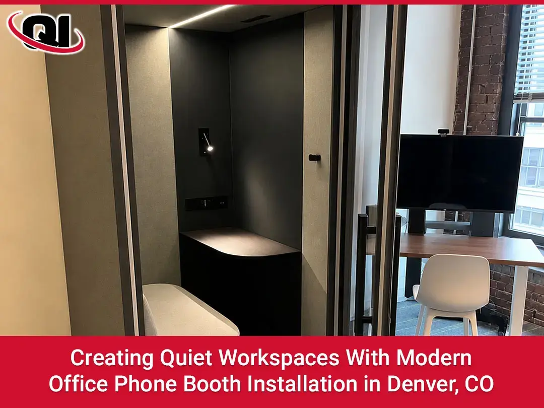 Creating Quiet Workspaces With Modern Office Phone Booth Installation in Denver, CO