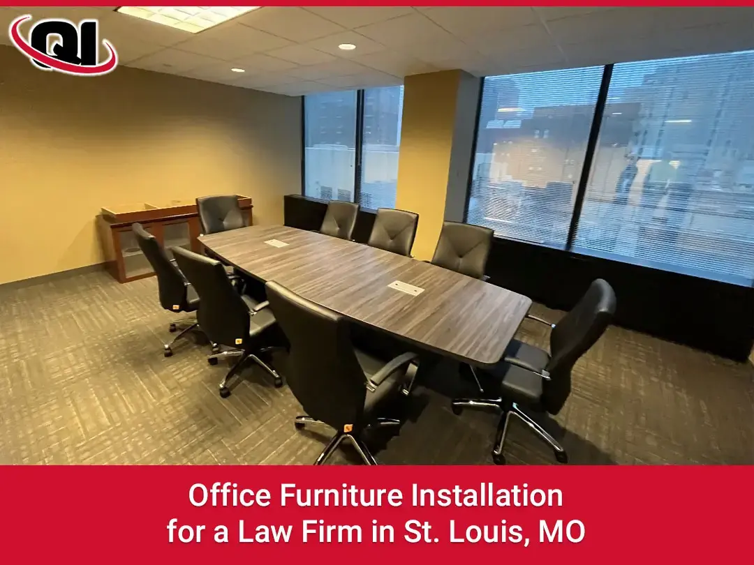 Office Furniture Installation for a Law Firm in St. Louis, MO