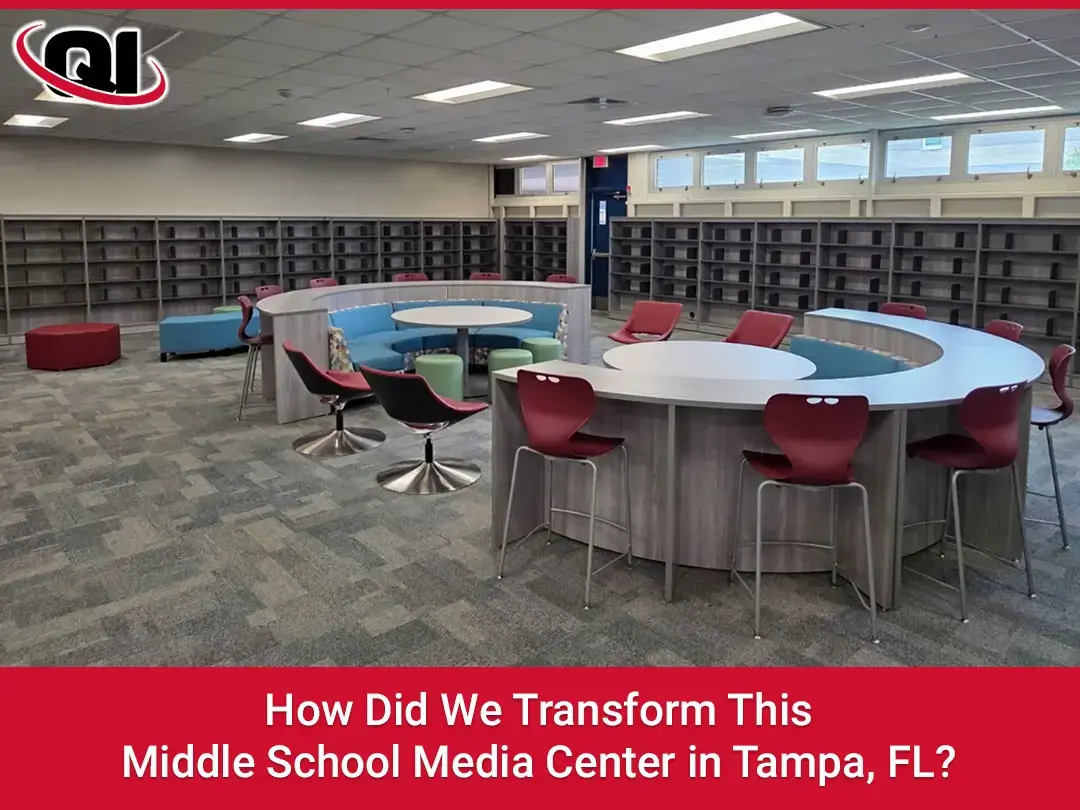 How Did We Transform This Middle School Media Center in Tampa, FL?