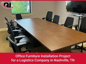 Office Furniture Installation Project for a Logistics Company in Nashville, TN 