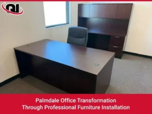 Palmdale Office Transformation Through Professional Furniture Installation