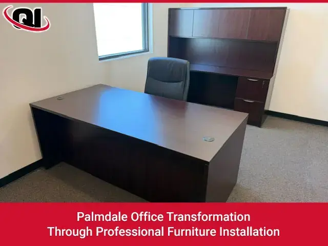 Palmdale Office Transformation Through Professional Furniture Installation